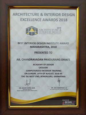 Architecture & Interior Design Excellence Awards 2018